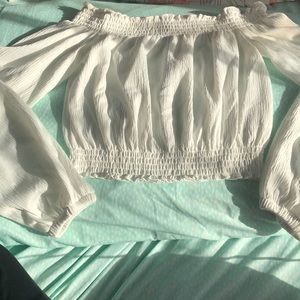 H&M off the shoulder top